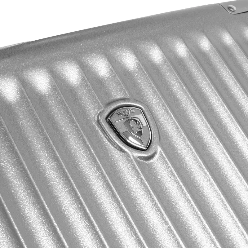 Heys Luxe - 4-Rollen-Kabinentrolley S 53 cm erw. (silver)