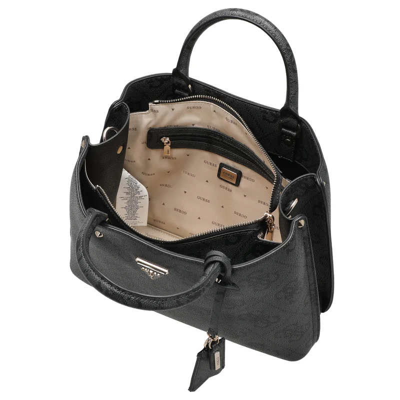 Guess Meridian ll - Henkeltasche (coal logo)