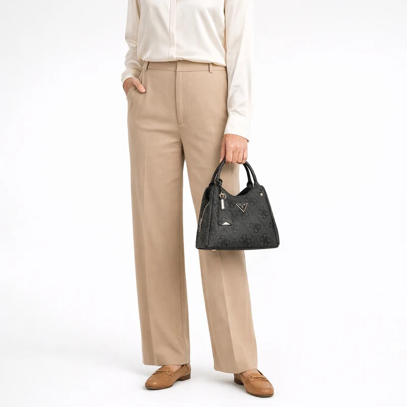 Guess Meridian ll - Henkeltasche 21 cm (coal logo)