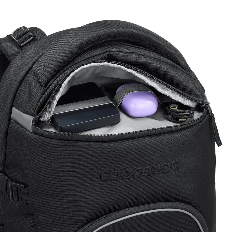 Coocazoo Byte - Schulrucksack 46 cm (Black Coal)