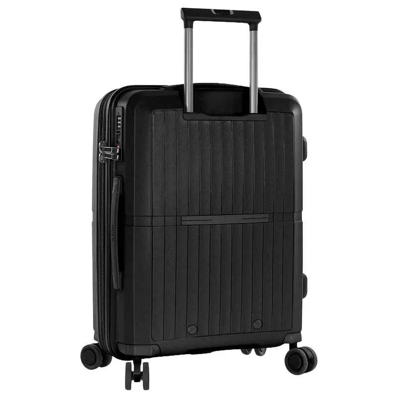 Heys AirLite - 4-Rollen-Kabinentrolley S 53 cm erw. (schwarz)