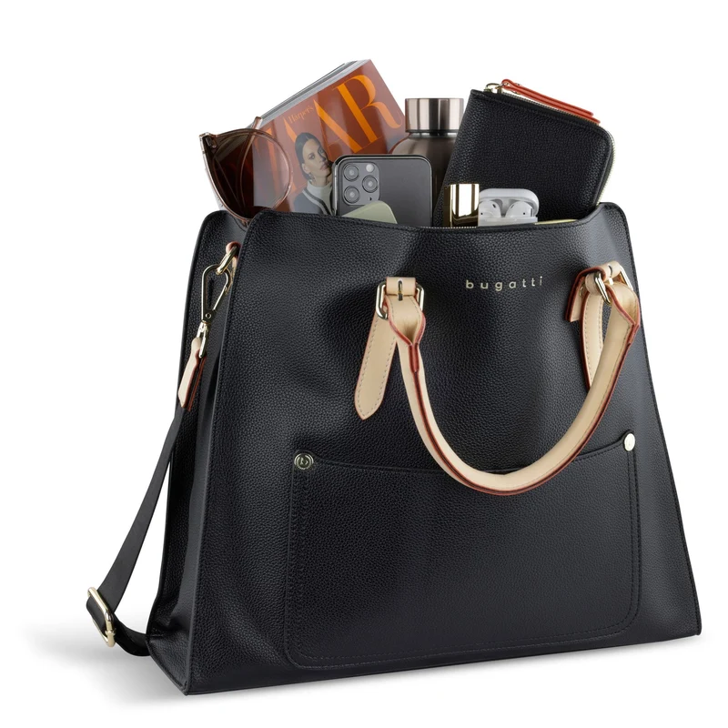 bugatti Ella - Handtasche 37 cm (schwarz)