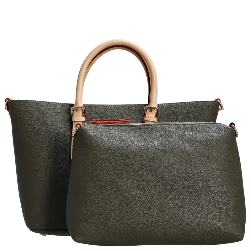 bugatti Ella - Shopper M 33 cm (olive)