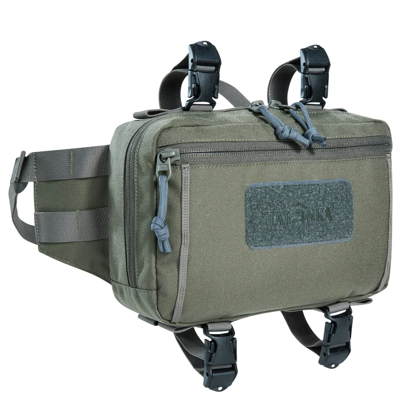 Tatonka Hip & Bar Pouch BC - Gürteltasche/Lenkertasche 23 cm (stone grey olive)