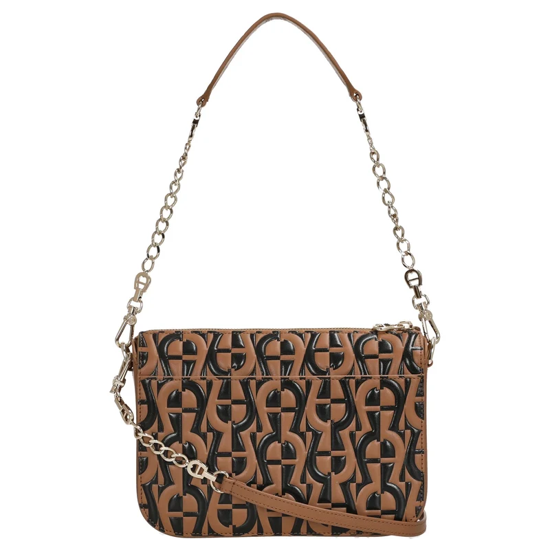 Aigner Pria - Schultertasche 21 cm XS (maple brown)