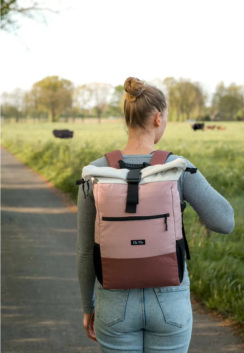 Rolltop Strawberry Cream - Rolltop Rucksack
