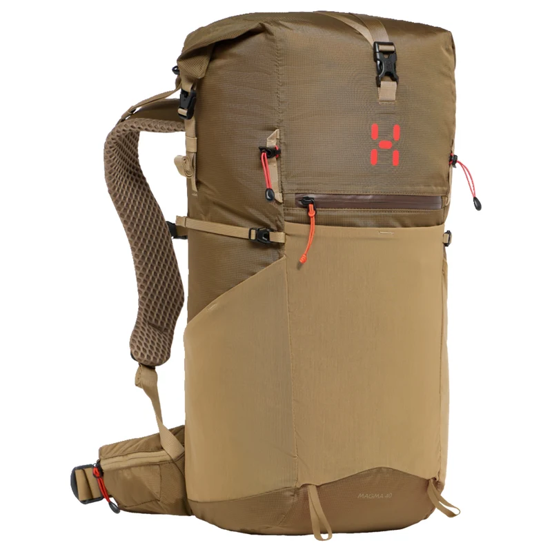 Haglöfs Magma Roll-top 40 WR - Wanderrucksack 52 cm (teak brown/oak brown)