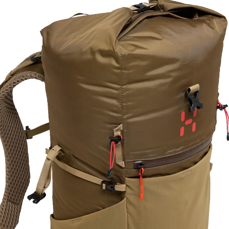 Haglöfs Magma Roll-top 40 WR - Wanderrucksack 52 cm (teak brown/oak brown)