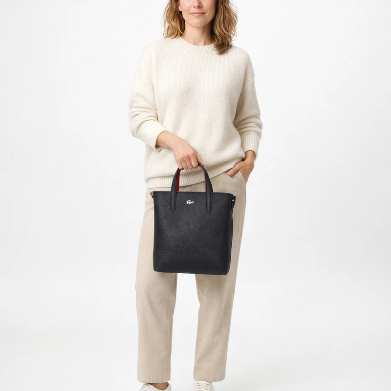 Lacoste Anna - Henkeltasche 29 cm (marine)