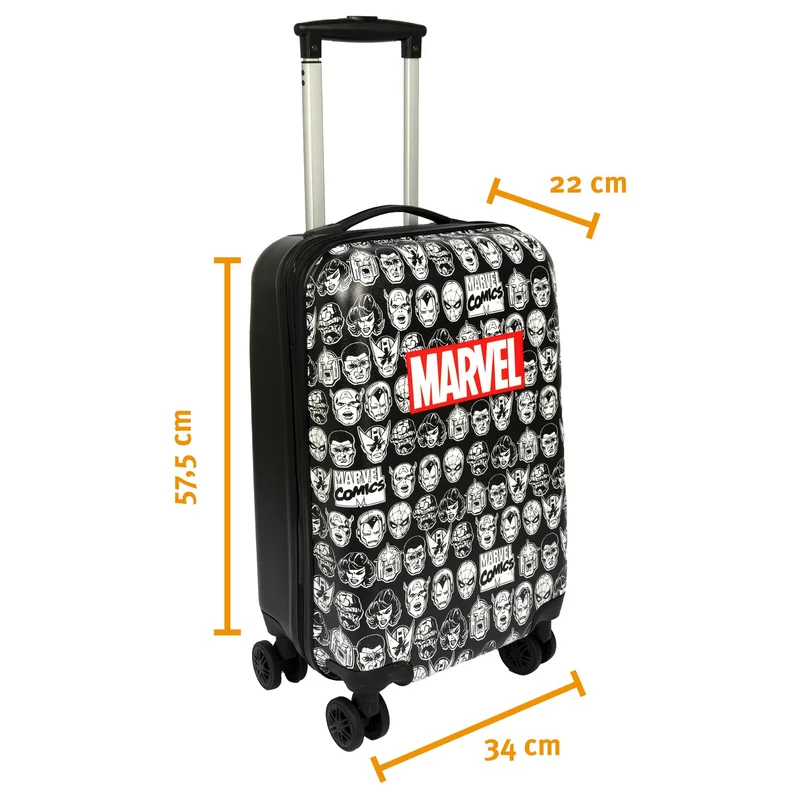 Undercover Marvel Comics - 4-Rollen-Trolley 57 cm (marvel comics)