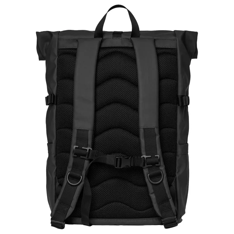 Sandqvist Stream Rolltop - Rucksack 16" 67 cm (black)
