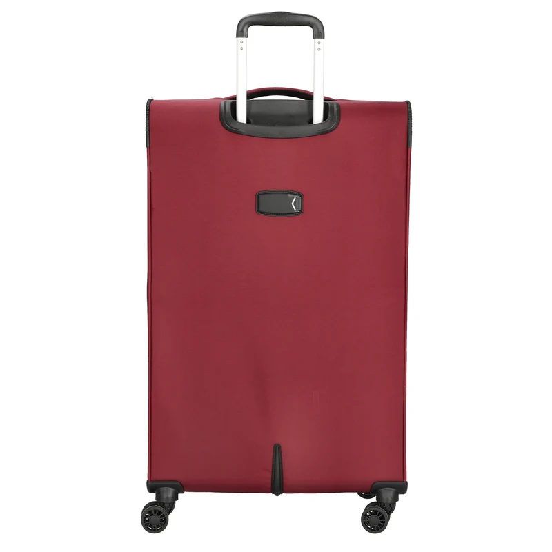 D&N Travel Line 9504 - 4-Rollen-Trolley L 76 cm erw. (dark red)