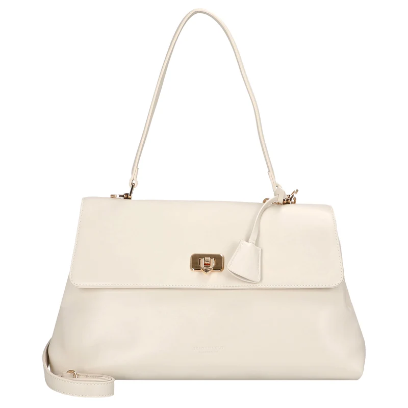 Seidenfelt Lilla Edet Office Bag - Schultertasche 36 cm (milky white)