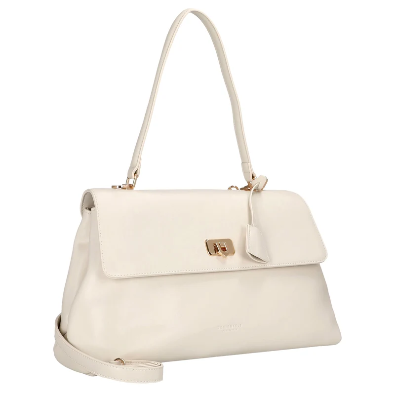 Seidenfelt Lilla Edet Office Bag - Schultertasche 36 cm (milky white)