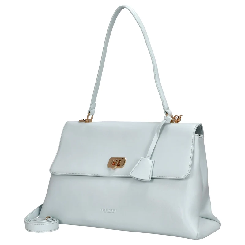 Seidenfelt Lilla Edet Office Bag - Schultertasche 36 cm (sea salt blue)