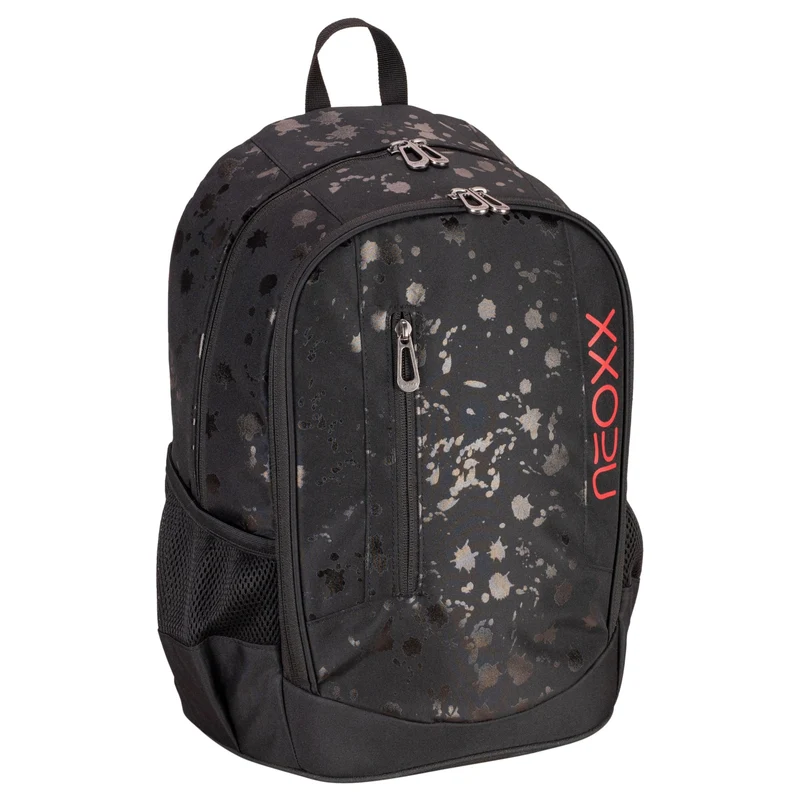 Neoxx FLOW - Schulrucksack 42.5 cm (Splash in Black)