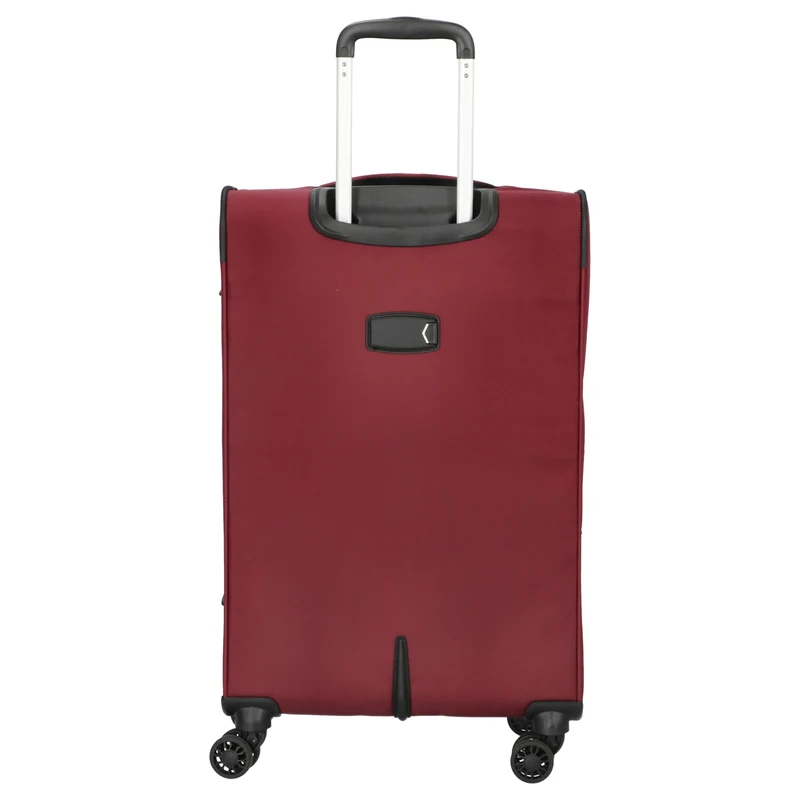 D&N Travel Line 9504 - 4-Rollen-Trolley M 67 cm erw. (dark red)