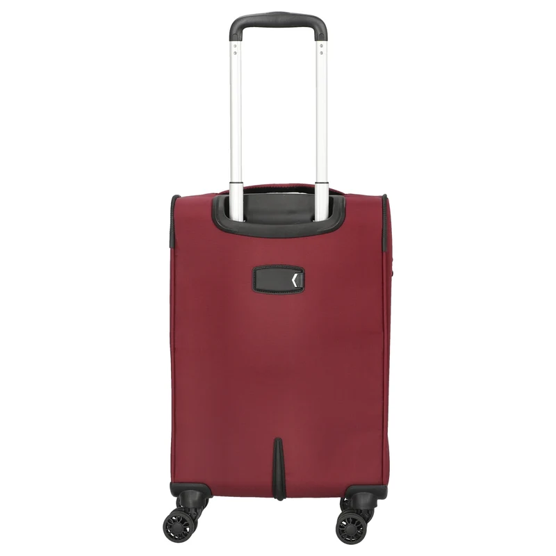 D&N Travel Line 9504 - 4-Rollen-Kabinentrolley S 55 cm (dark red)