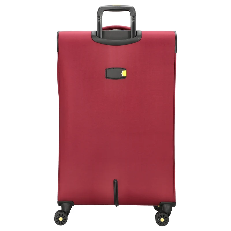 D&N Travel Line 9704 - 4-Rollen-Trolley L 78 cm erw. (dark red)