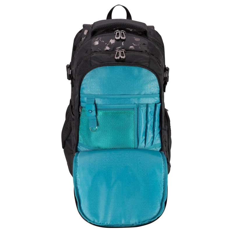 Neoxx ACTIVE PRO - Schulrucksack 45.5 cm (Splash in Black)