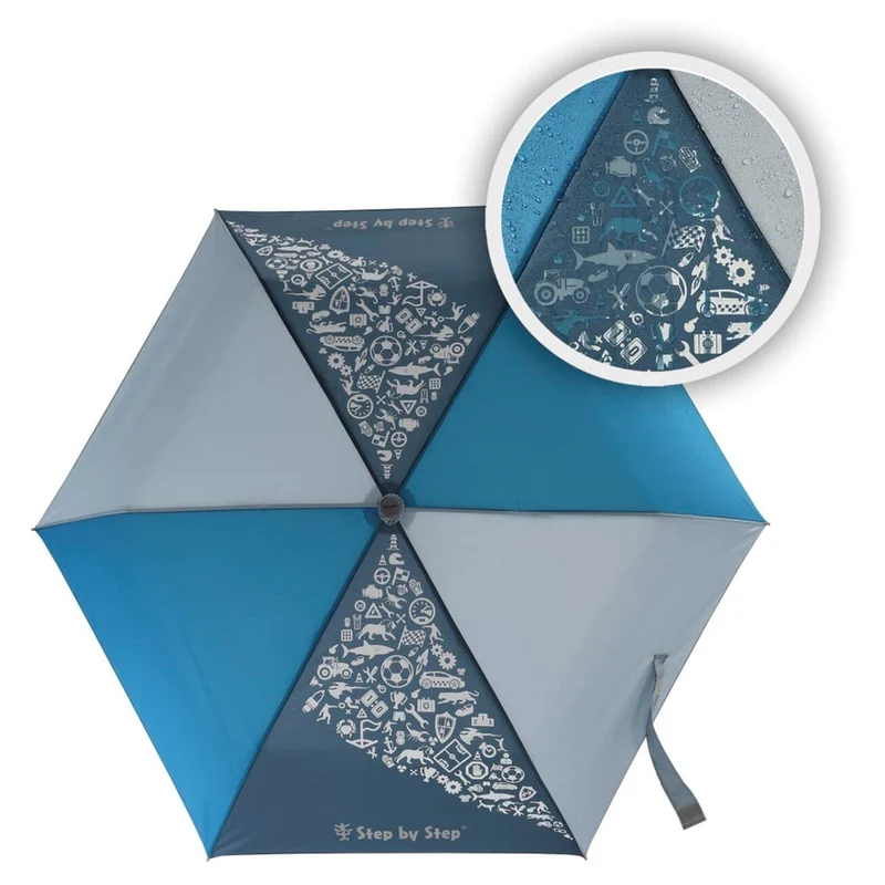 Step by Step Zubehör - Regenschirm Magic Rain EFFECT (Blue)