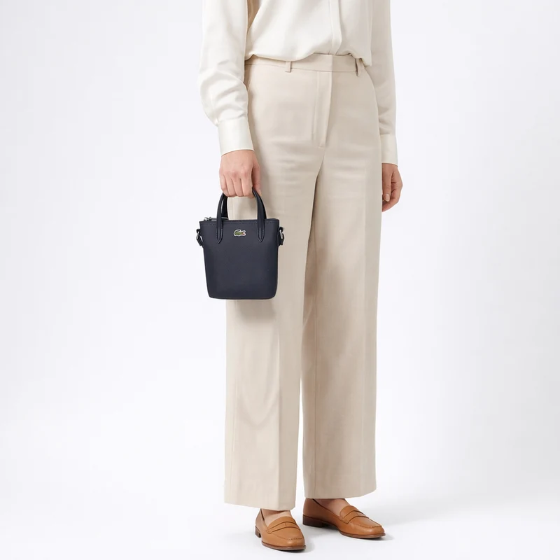 Lacoste Mini-Tote L.12.12 Concept - Henkeltasche 18 cm (eclipse)