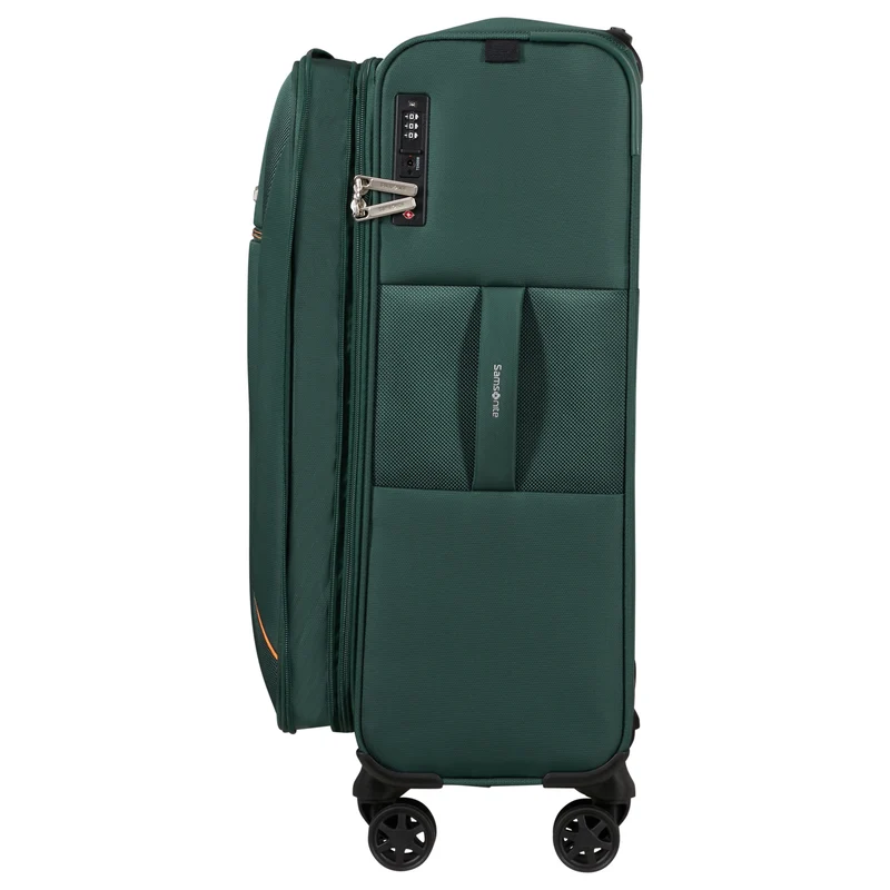 Samsonite Base Breeze - 4-Rollen Trolley 67 cm erw. (dark green)