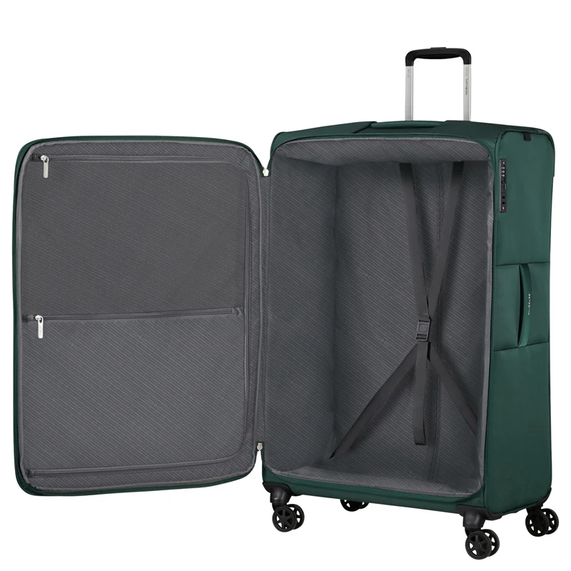 Samsonite Base Breeze - 4-Rollen-Trolley 81 cm erw. (dark green)