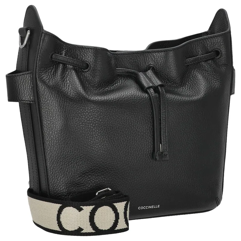 Coccinelle Gretel Ribbon - Henkeltasche 25 cm (noir)