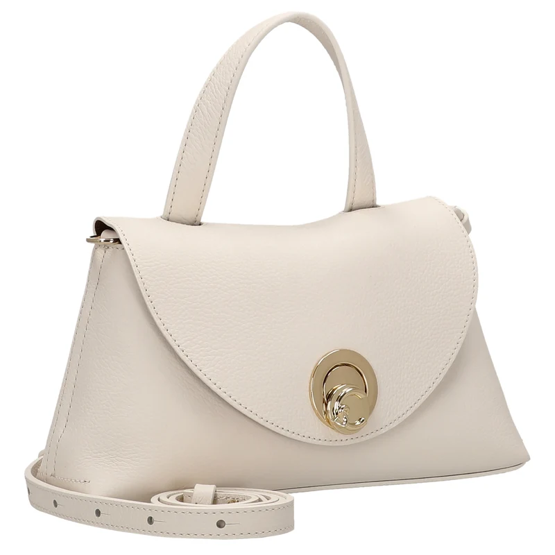 Coccinelle Nikla - Henkeltasche 26 cm (pearl/cognac)