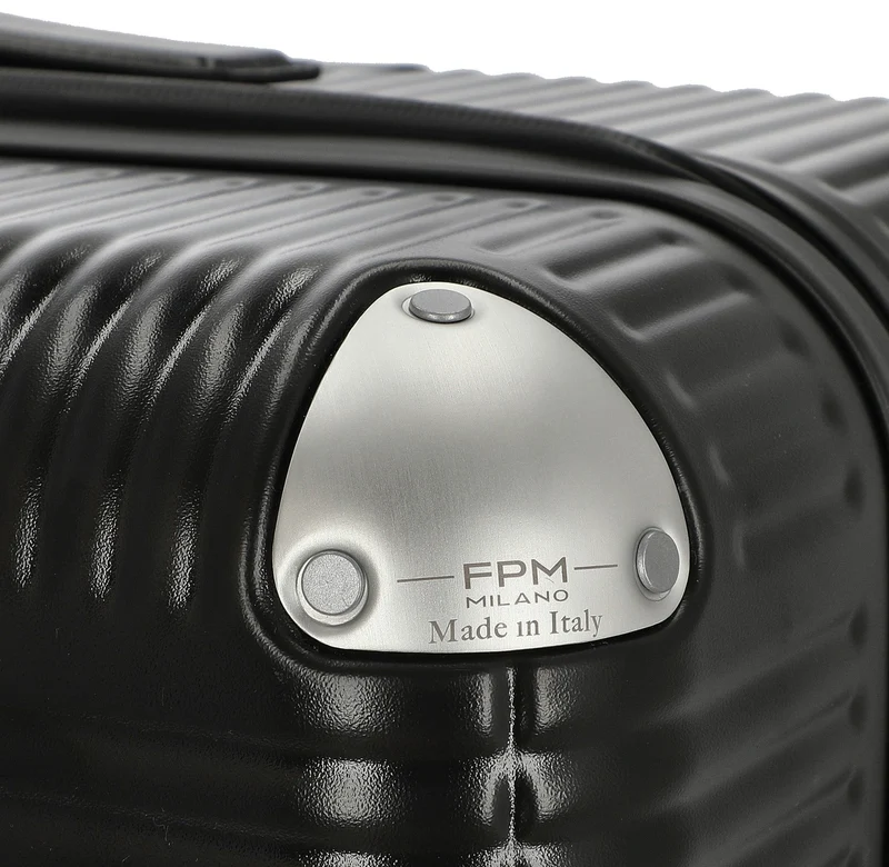FPM Milano Bank Zip Deluxe Trunk on Wheels M - 4-Rollen-Trolley M 73 cm (eclipse black)