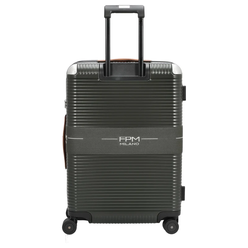 FPM Milano Bank Zip Deluxe Spinner 68 - 4-Rollen-Trolley M 68 cm (moss green)