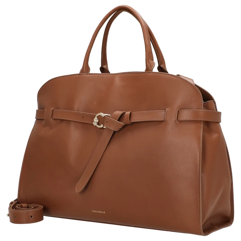 Coccinelle Sabine - Henkeltasche 43 cm (cognac)