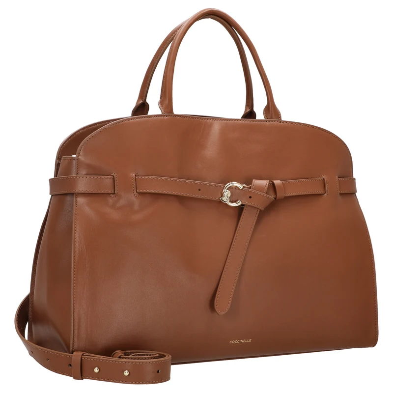 Coccinelle Sabine - Henkeltasche 43 cm (cognac)