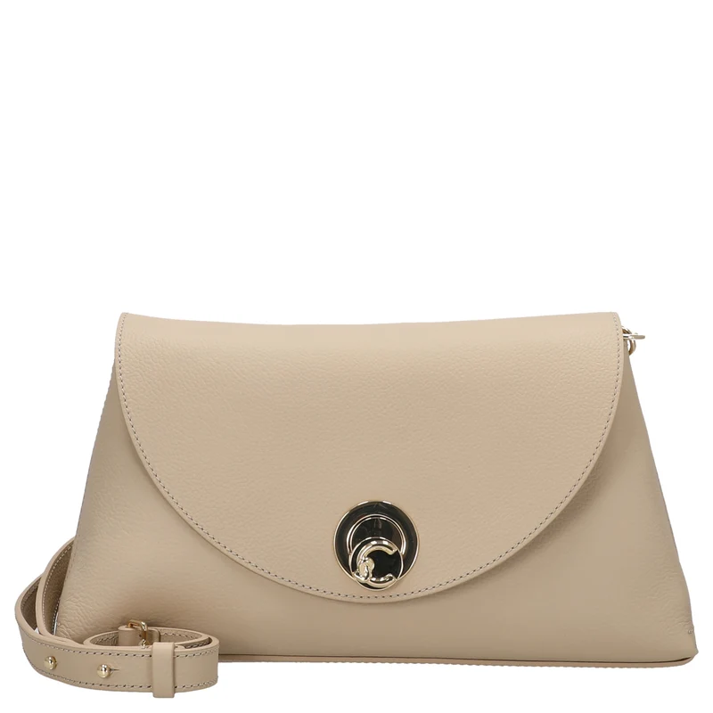 Coccinelle Nikla - Schultertasche 30 cm (sandshe/seagras)