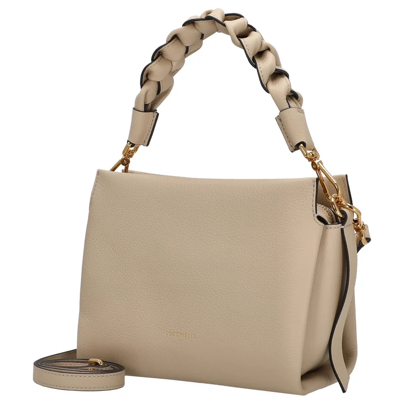 Coccinelle Boheme Grana Double - Henkeltasche S 23 cm (sandshe/seagras)