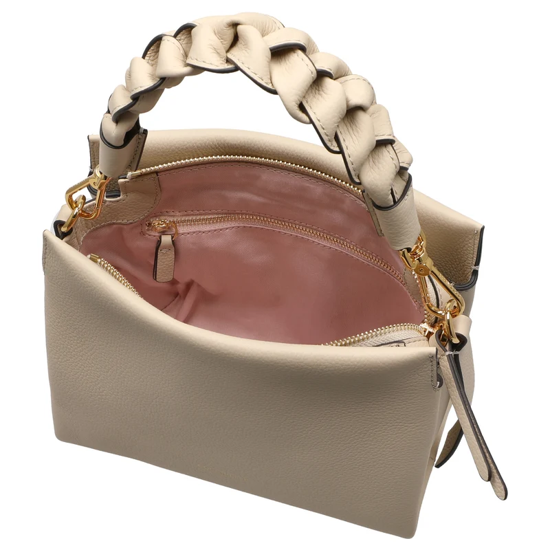 Coccinelle Boheme Grana Double - Henkeltasche S 23 cm (sandshe/seagras)