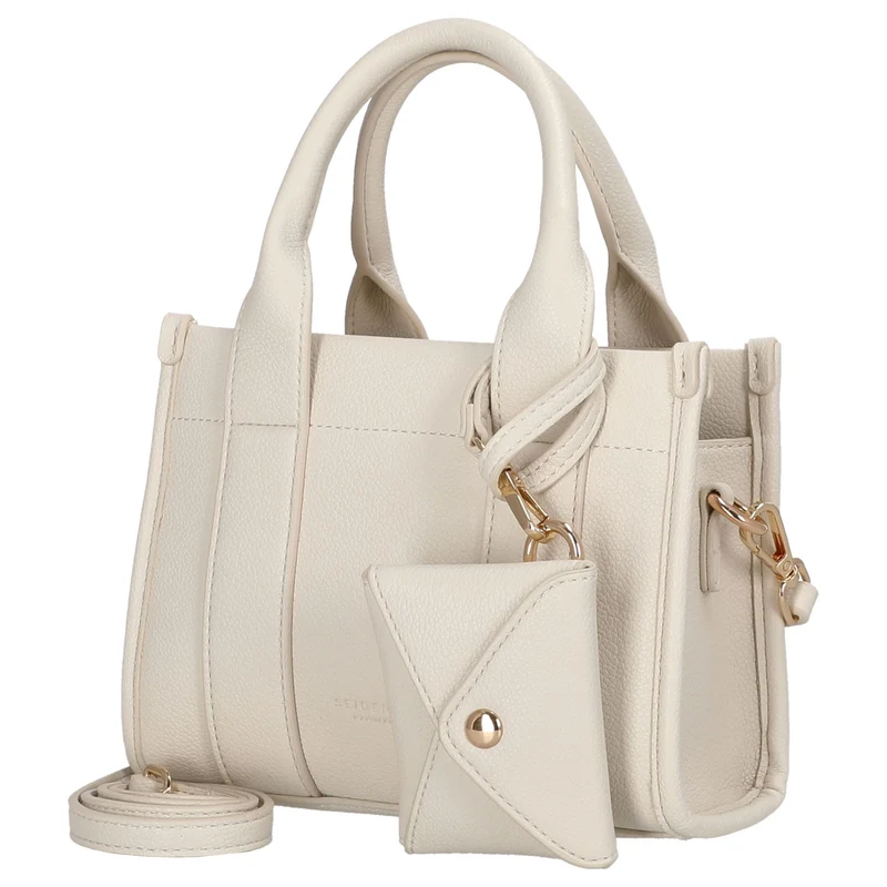 Seidenfelt Meloy Mini Tote - Henkeltasche 20 cm (soft cream)