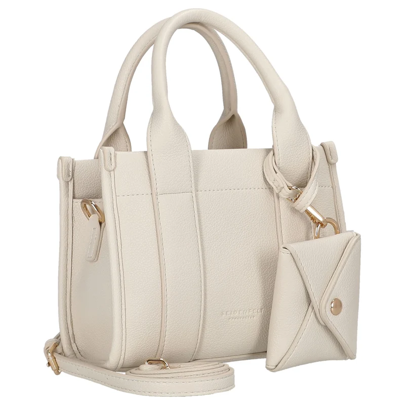 Seidenfelt Meloy Mini Tote - Henkeltasche 20 cm (soft cream)