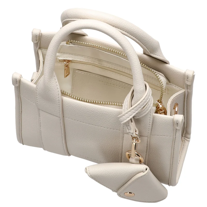 Seidenfelt Meloy Mini Tote - Henkeltasche 20 cm (soft cream)
