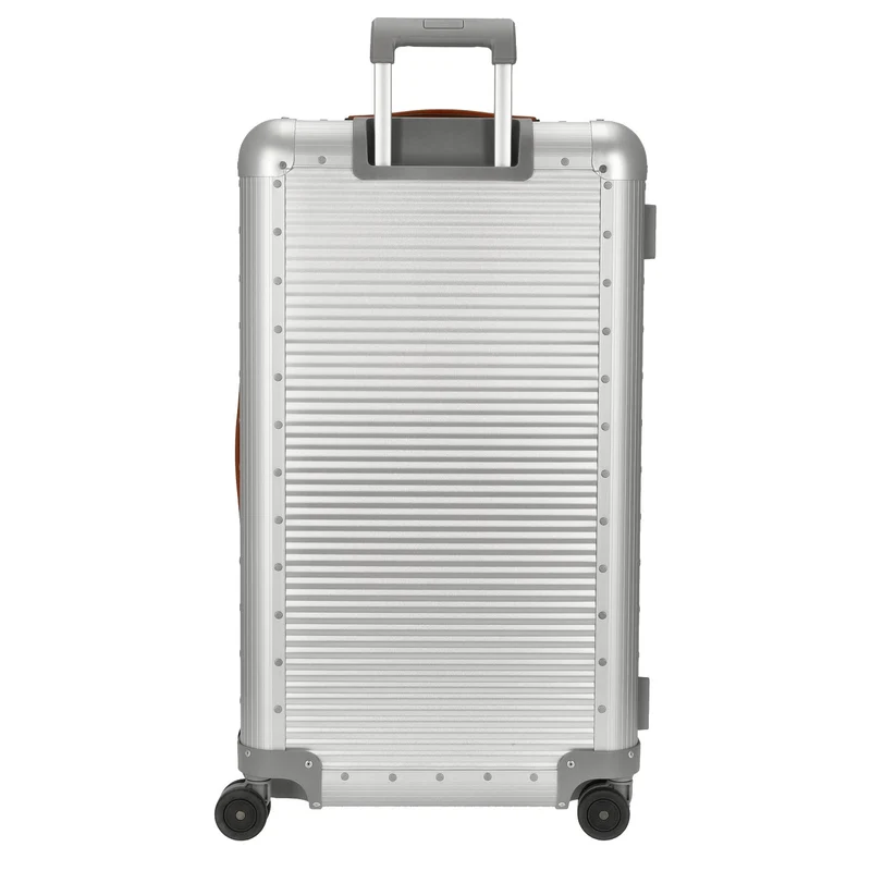 FPM Milano Bank aluminum Trunk on Wheels - 4-Rollen-Trolley 75,5 cm (moonlight silver)