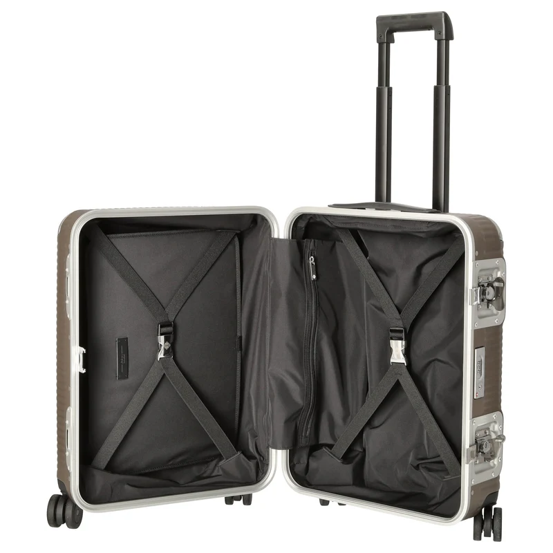 FPM Milano Bank Light Spinner 55 - 4-Rollen-Kabinentrolley 55 cm (matt almond)