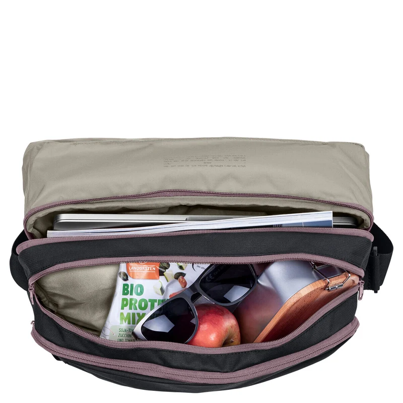 Vaude Rom III - Umhängetasche M 13.3" 35 cm (black/purple ash)