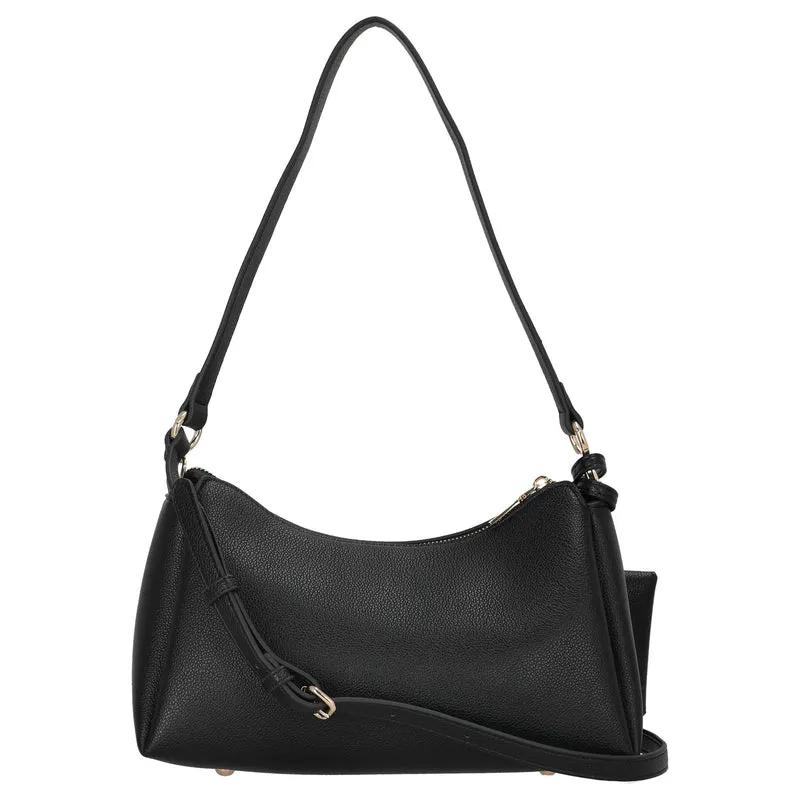Seidenfelt Meloy - Schultertasche 30 cm (black)