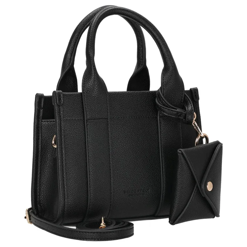 Seidenfelt Meloy Mini Tote - Henkeltasche 20 cm (black)