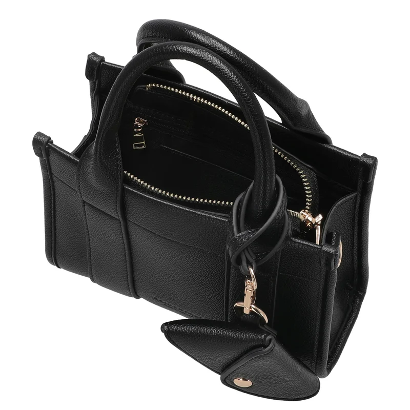 Seidenfelt Meloy Mini Tote - Henkeltasche 20 cm (black)