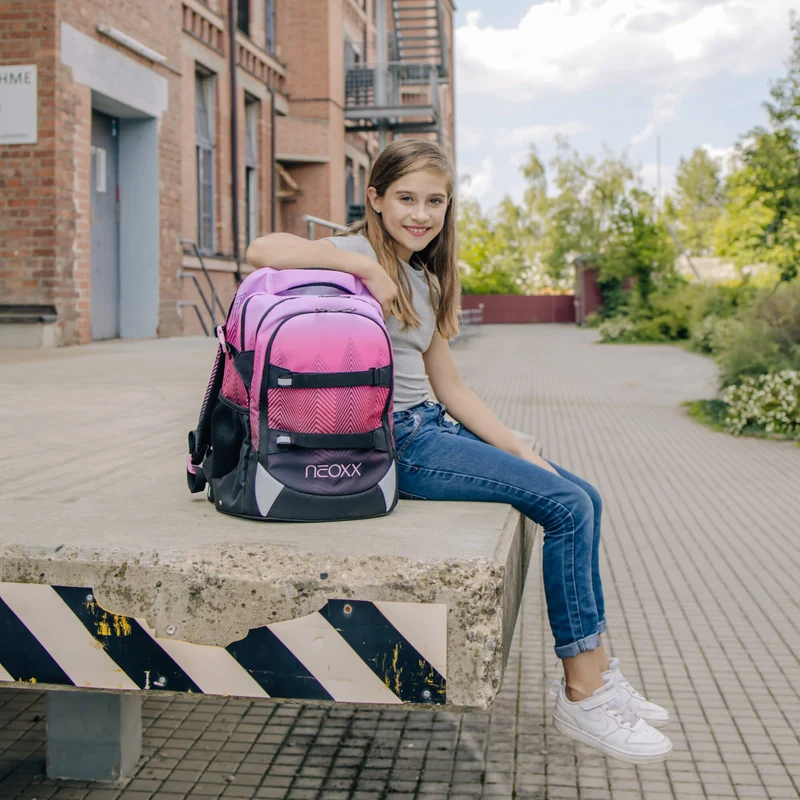 Neoxx ACTIVE PRO - Schulrucksack 45.5 cm (Sweet like sunset)
