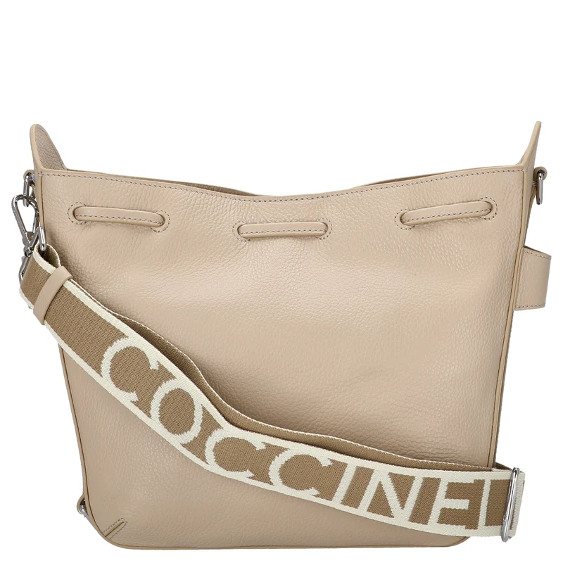 Coccinelle Gretel Ribbon - Henkeltasche 25 cm (sandshell)