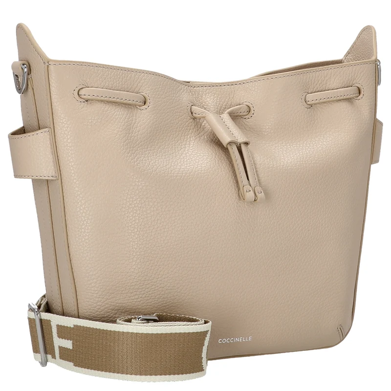 Coccinelle Gretel Ribbon - Henkeltasche 25 cm (sandshell)