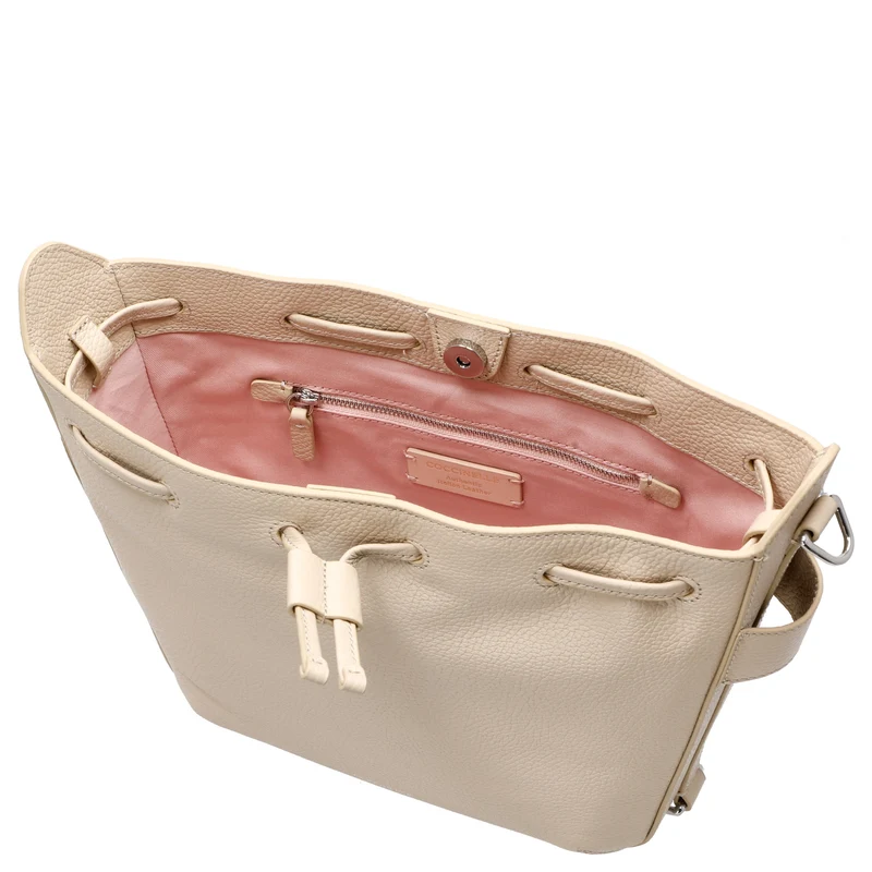 Coccinelle Gretel Ribbon - Henkeltasche 25 cm (sandshell)